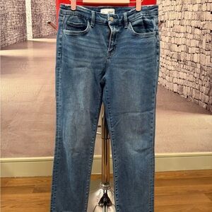 Vervet Classic Blue Straight Leg Women's Jeans